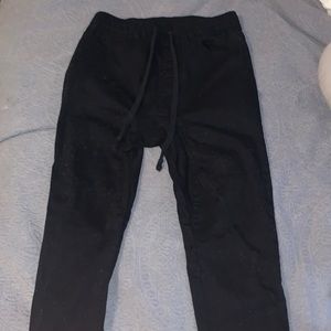 Victorious Men's Casual Twill Stretch Jogger Pants Size L